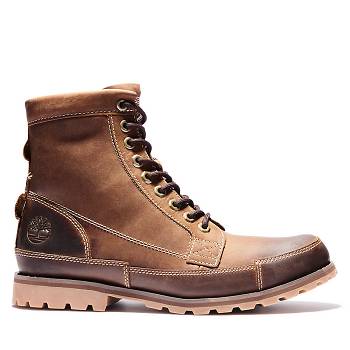 Timberland Earthkeepers Original Kožené - Hnede 6 Inch Cizmy Panske, T0086SK